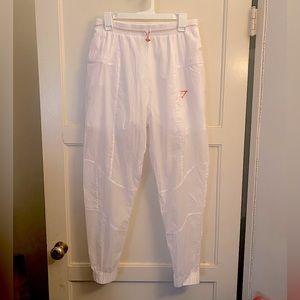 Gymshark Windbreaker White Joggers